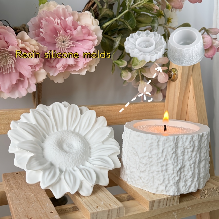Silicone Epoxy Resin Molds Set - Reçine Silikon Kalıbı | İki Parçalı