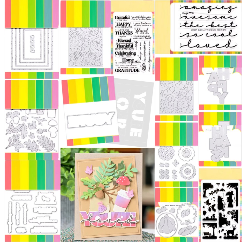 Scrapbooking - Yeni Metal Kesme Kalıpları Kek Zamanı