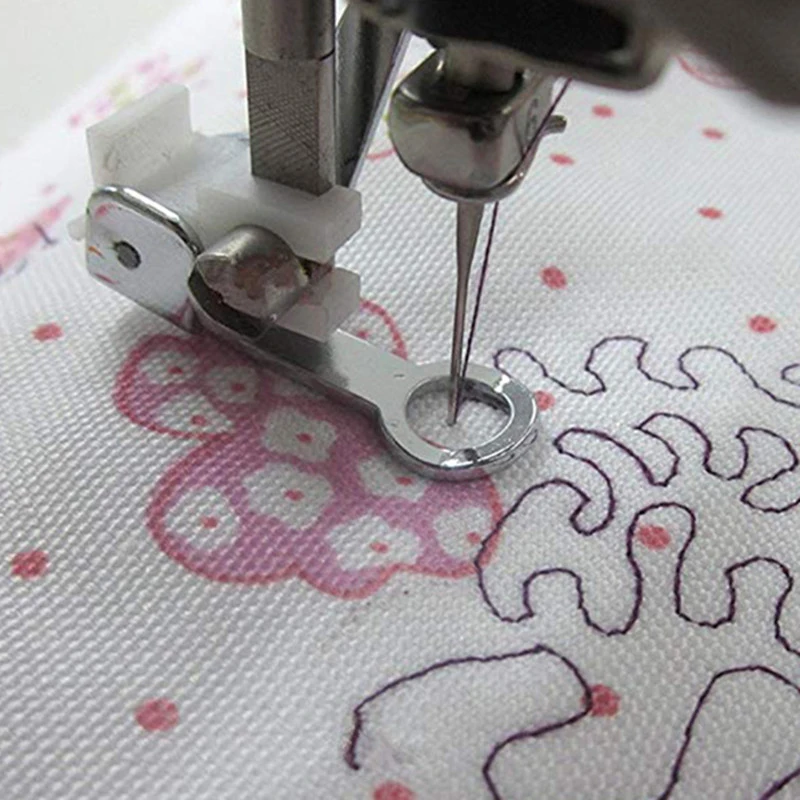 Mini Electric Sewing Machine Handheld - Dikiş Makinesi Baskı Ayağı DARNING FREE