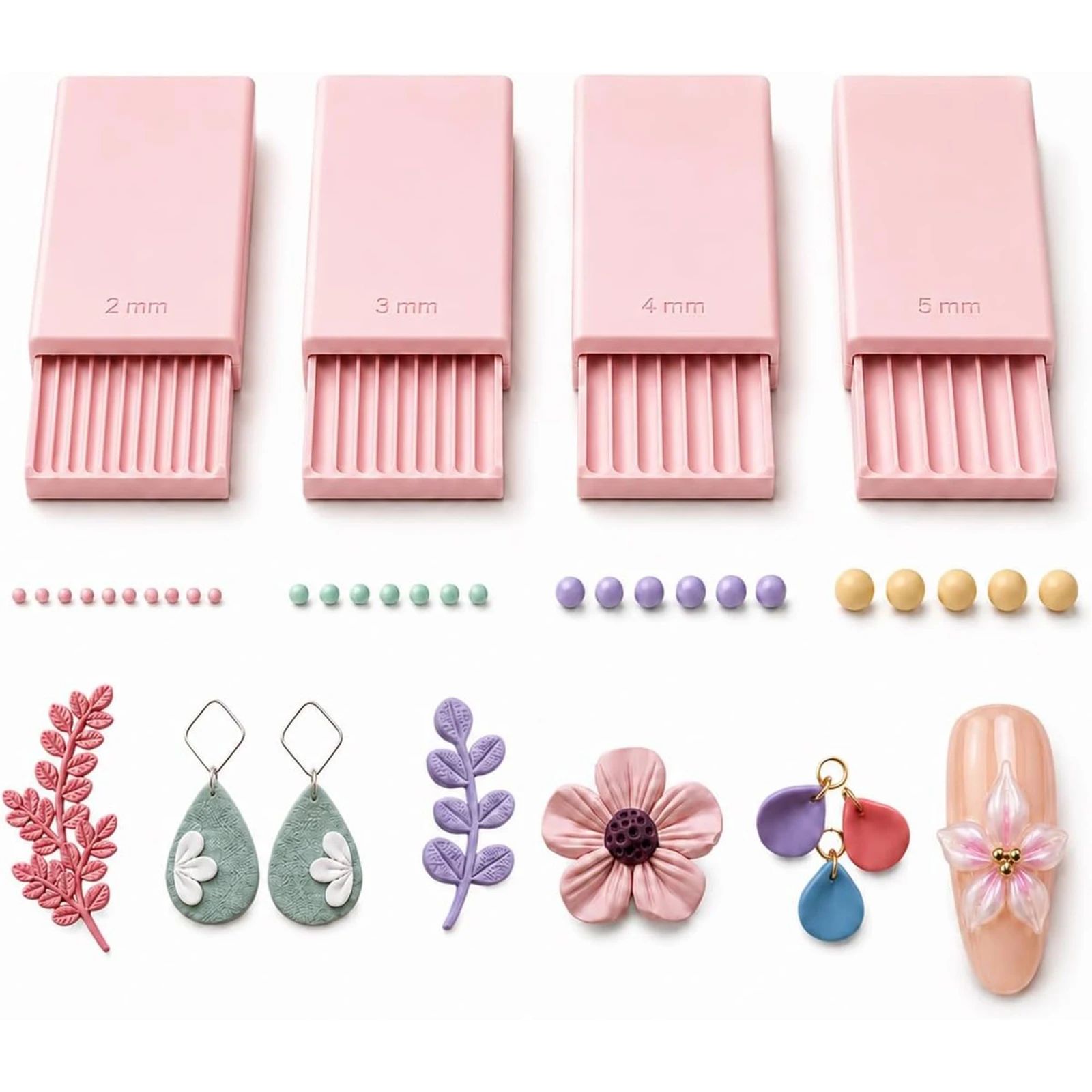 Beading - 4 Adet 3D Baskı Kil Jel