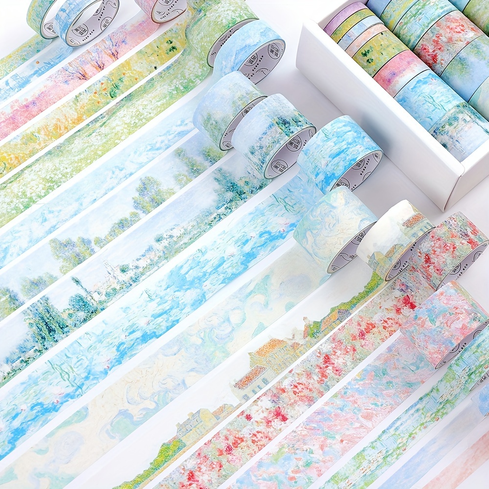 Painting Supplies - 20 rulo Vintage bahçe Washi bant
