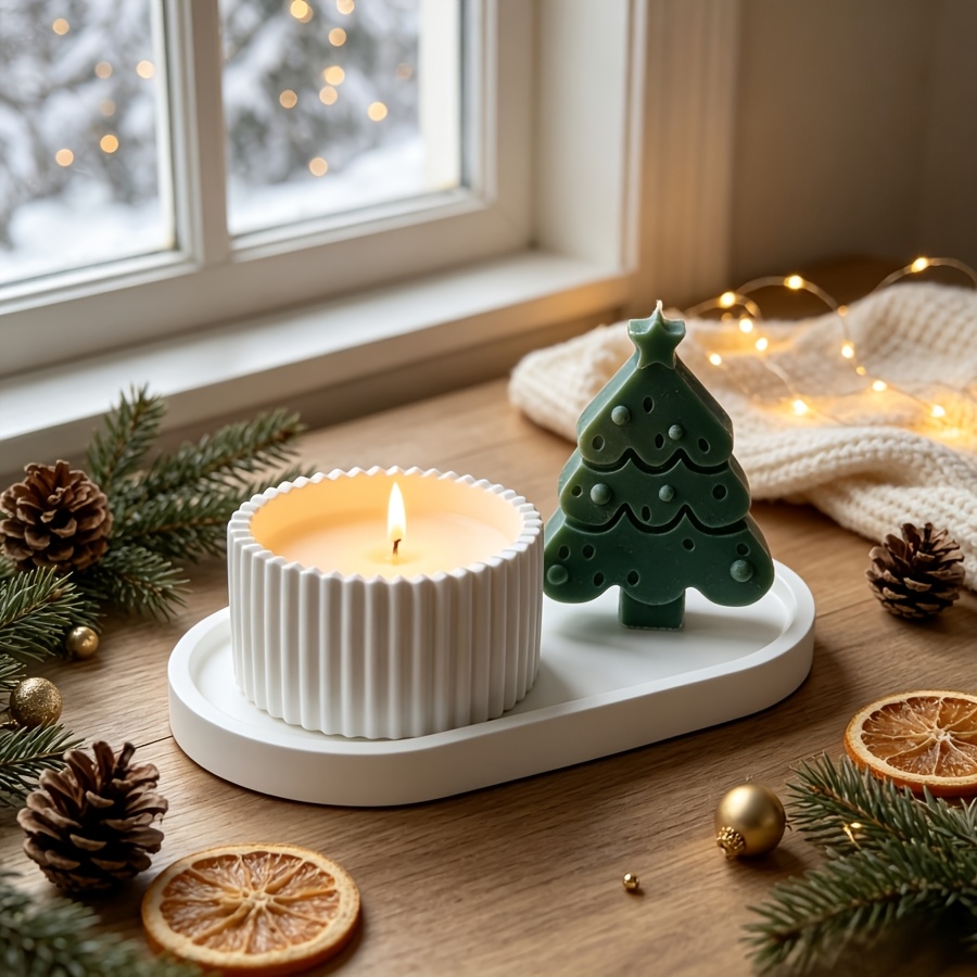 Epoksi reçine Noel ağacı mumla - Silicone Epoxy Resin Molds Set incelemesi ve fiyatı
