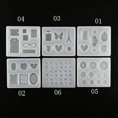 6 Tasarımlı Silikon Reçine Kal - Silicone Epoxy Resin Molds Set incelemesi ve fiyatı