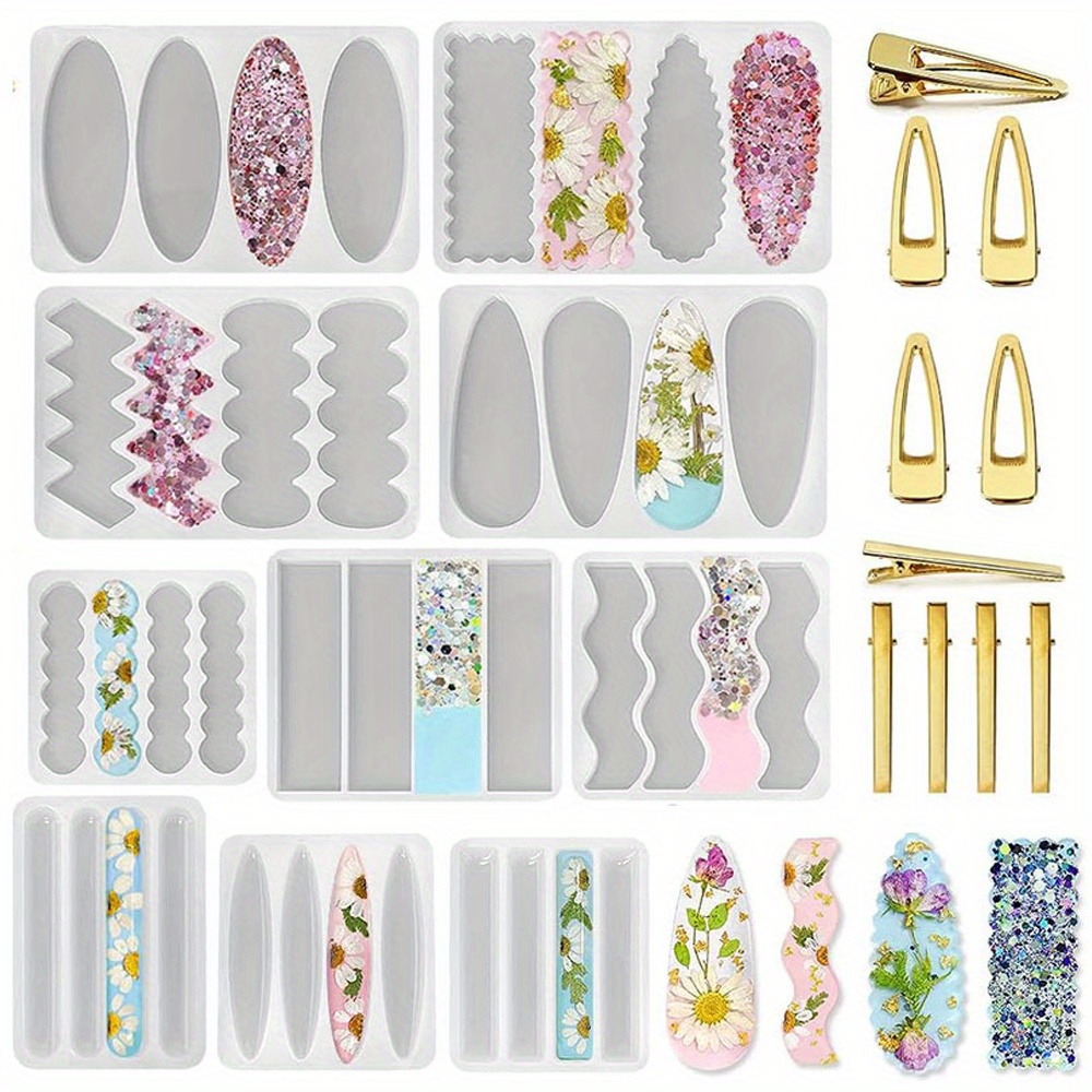 Epoksi reçine ve reçine bazlı  - Silicone Epoxy Resin Molds Set incelemesi ve fiyatı