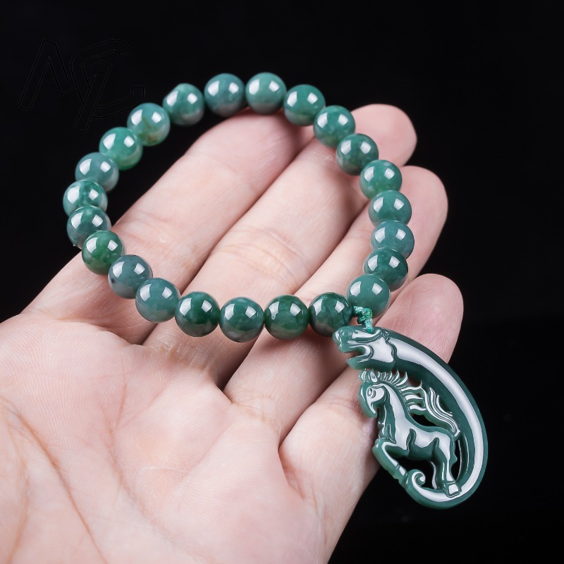 Doğal Yeşim Mavisi Su Zodyak A - Beading incelemesi ve fiyatı