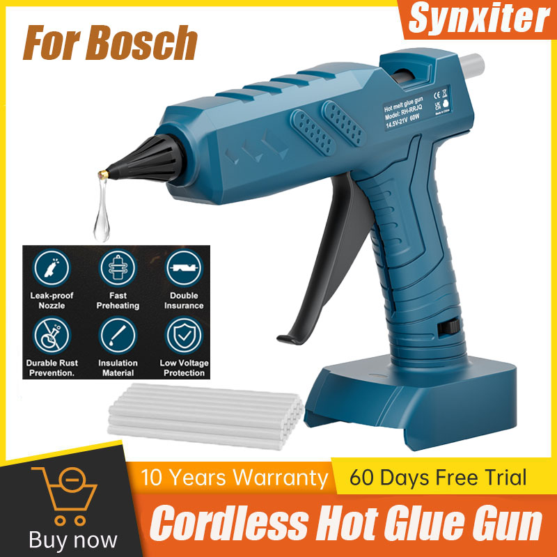 Synxiter akülü sıcak tutkal ta - Hot Melt Glue Gun Cordless incelemesi ve fiyatı