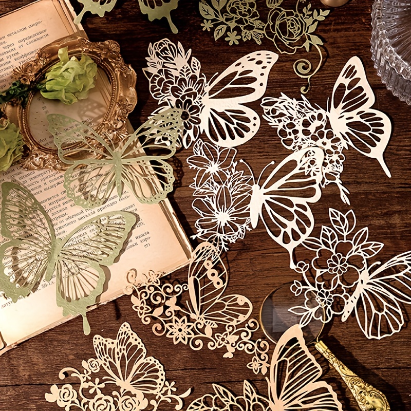 10 adet Vintage Dantel Içi Boş - Vintage Junk Journal Scrapbooking Paper incelemesi ve fiyatı