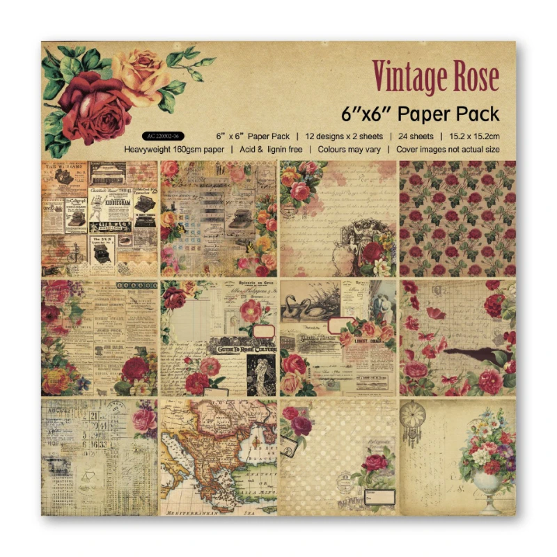 Karalama defteri Pad Çeşitli D - Vintage Junk Journal Scrapbooking Paper incelemesi ve fiyatı
