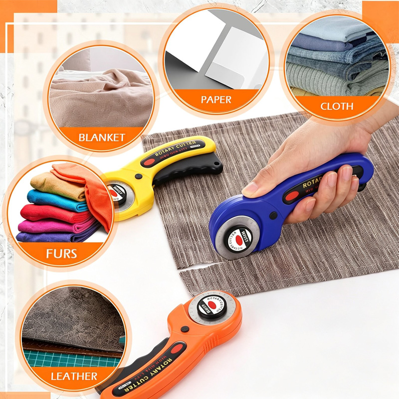 Kumaş Döner Kesici 45mm Bıçak  - Rotary Cutter For Fabric 45Mm incelemesi ve fiyatı