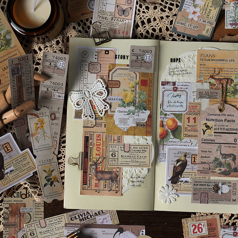 30 adet Vintage malzeme kağıt  - Vintage Junk Journal Scrapbooking Paper incelemesi ve fiyatı