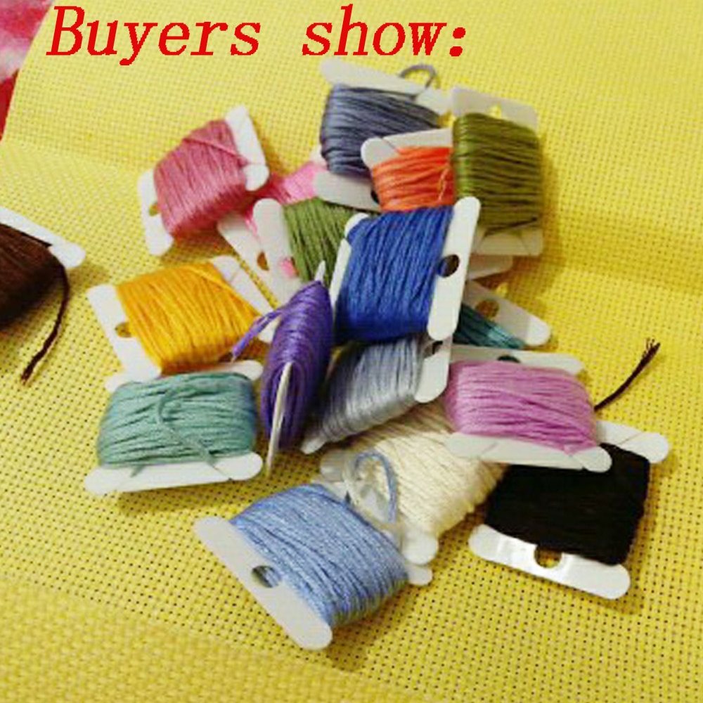 30 adet Plastik Ipi Bobinler D - Cotton Embroidery Thread Skeins incelemesi ve fiyatı