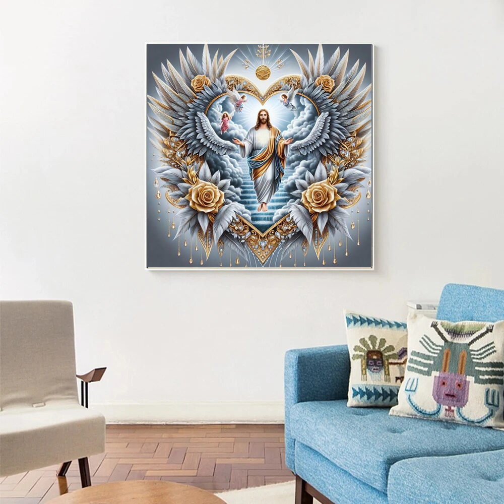 1 adet çerçevesiz 5D DIY Elmas - 5D Diamond Painting Kit Full Drill incelemesi ve fiyatı