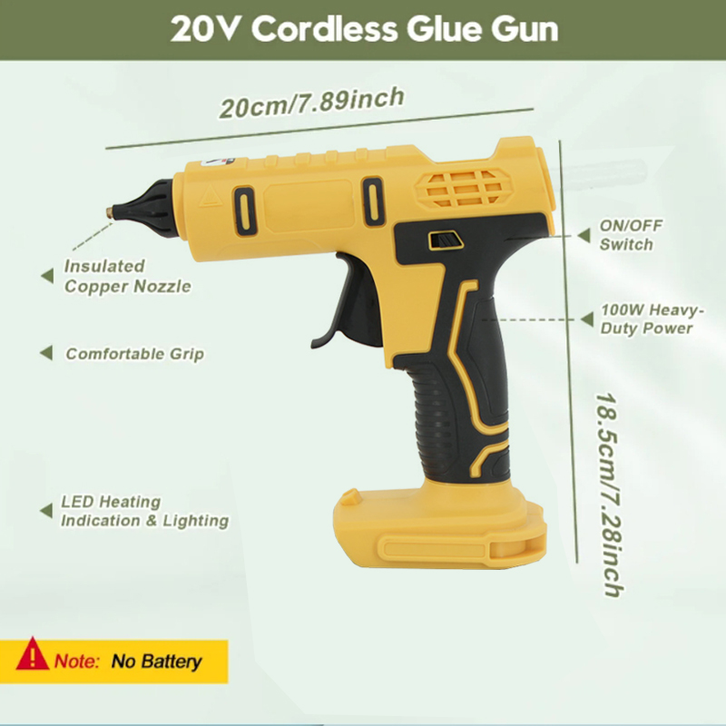 Akülü elektrikli el sıcak tutk - Hot Melt Glue Gun Cordless incelemesi ve fiyatı