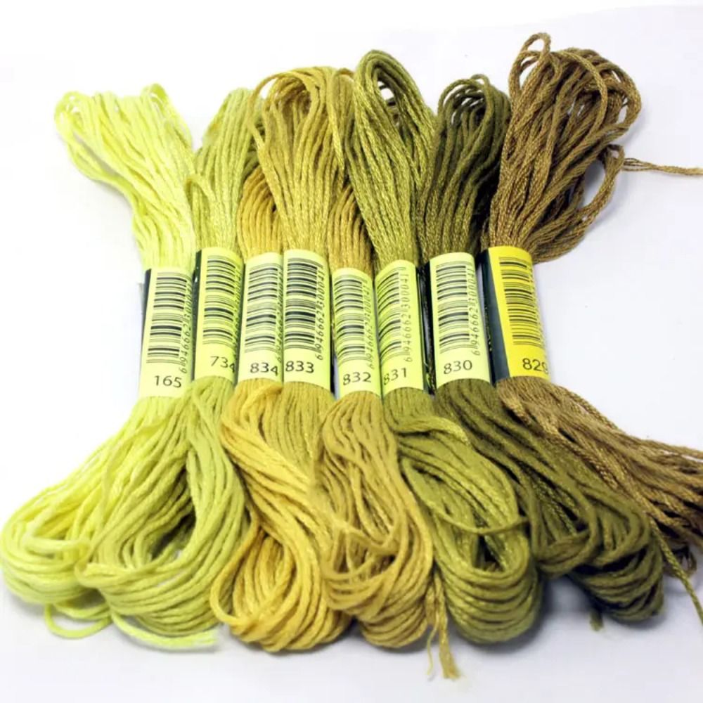 Çapraz dikiş ipliği benzersiz  - Cotton Embroidery Thread Skeins incelemesi ve fiyatı