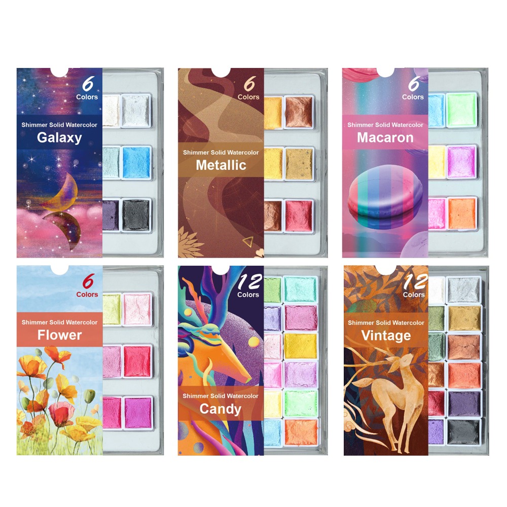 Taşınabilir Katı Suluboya Boya - Watercolor Paint Set Solid Pigment incelemesi ve fiyatı