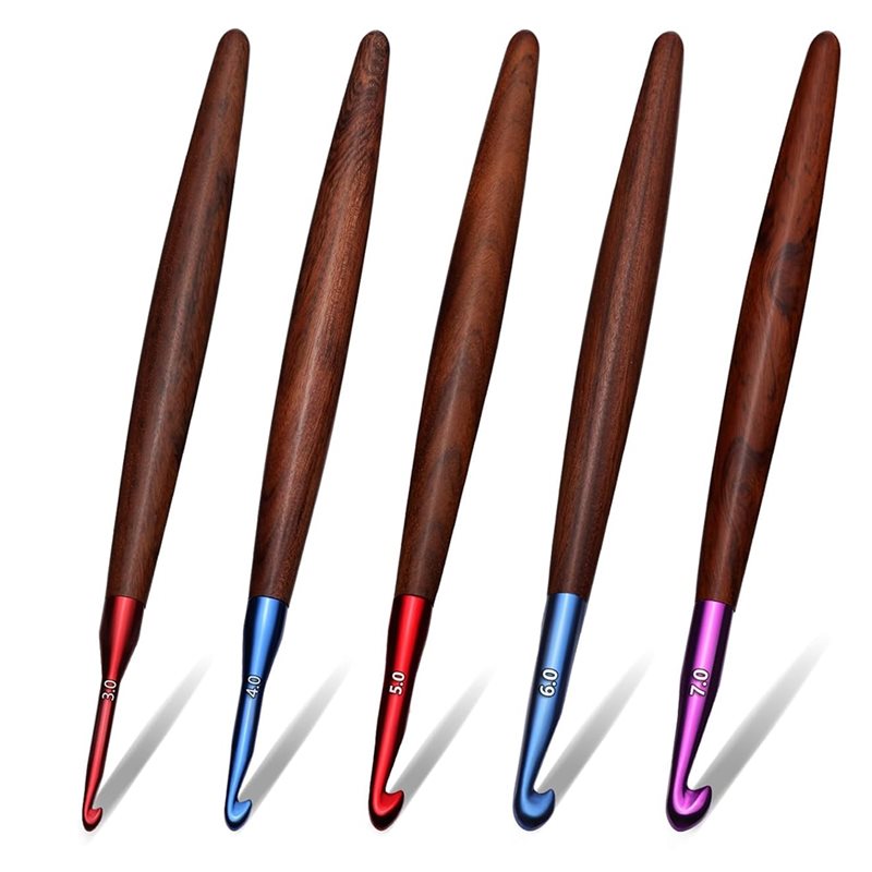 A59Z-Ergonomik Ahşap Saplı Tığ - Wooden Crochet Hooks Ergonomic Handle incelemesi ve fiyatı