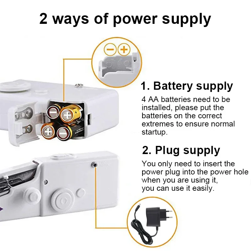 Yurtiçi DİKİŞ MAKİNESİ baskı a - Mini Electric Sewing Machine Handheld incelemesi ve fiyatı