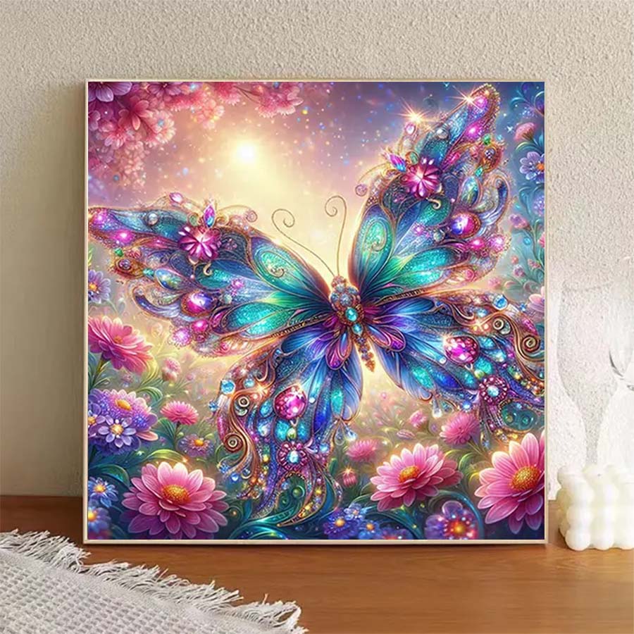 1 adet 5D DIY flok kumaş, özel - 5D Diamond Painting Kit Full Drill incelemesi ve fiyatı