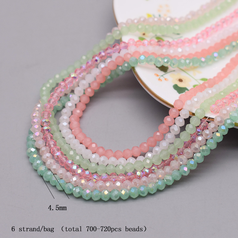 4mm Renk şeması 6 iplikçik/çan - Glass Seed Beads 2Mm Jewelry Making incelemesi ve fiyatı