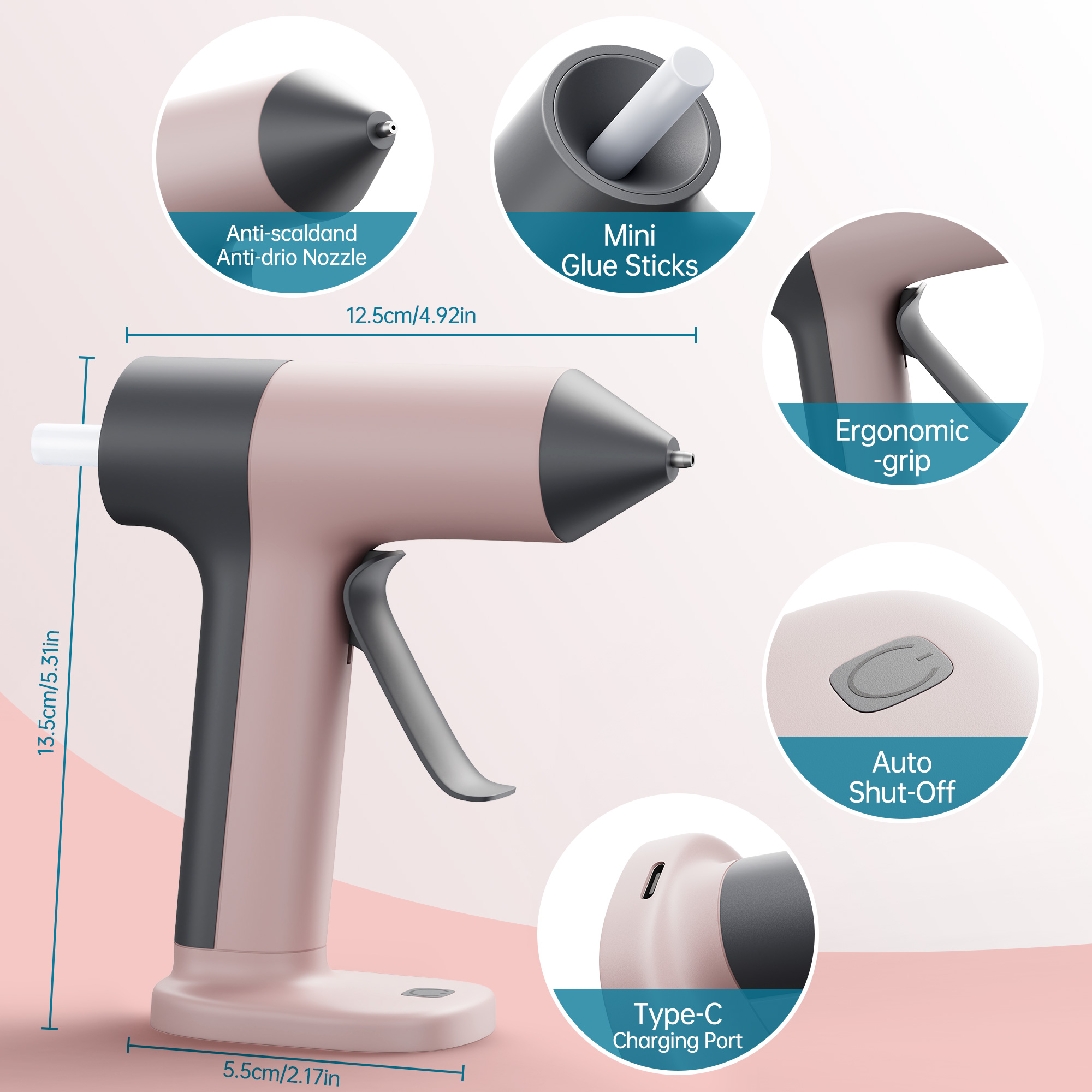 Kablosuz Sıcak Tutkal Tabancas - Hot Melt Glue Gun Cordless incelemesi ve fiyatı