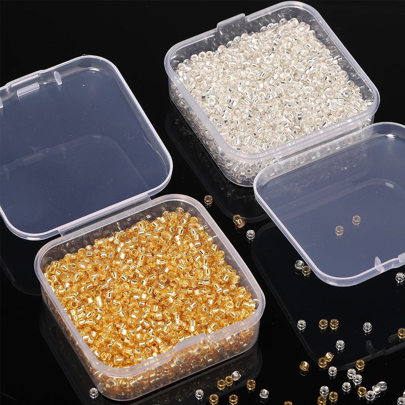 2.5mm Tohum Boncuk Kutulu Tibe - Glass Seed Beads 2Mm Jewelry Making incelemesi ve fiyatı