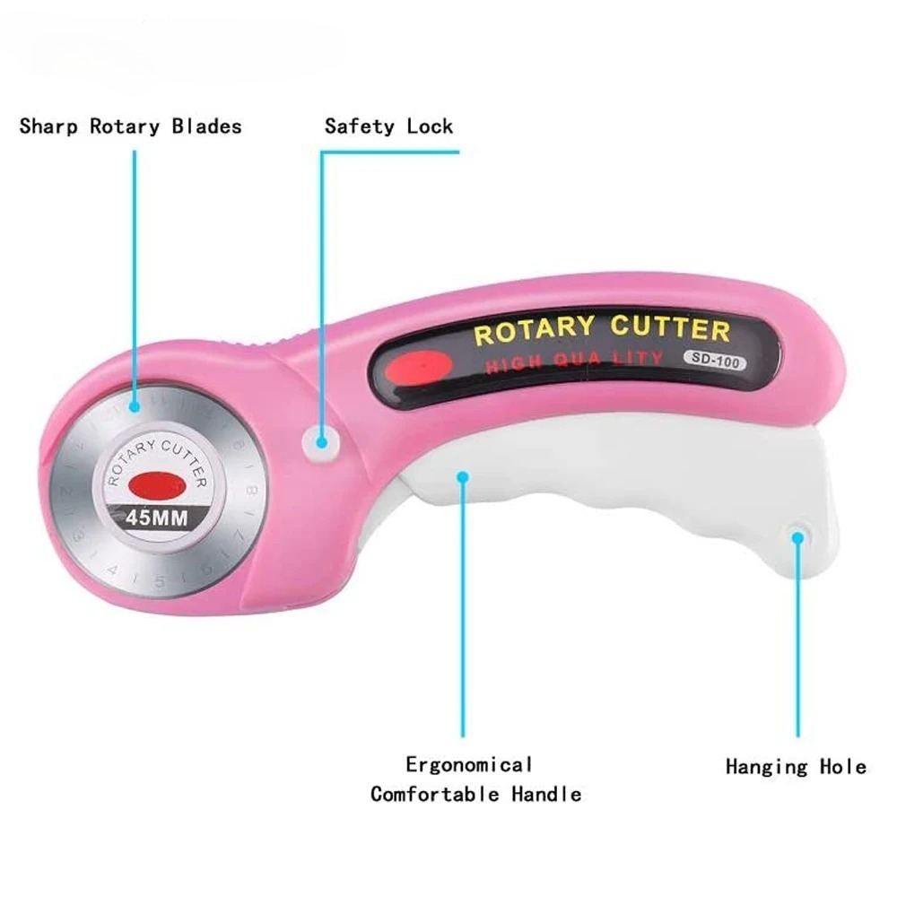 45mm Döner Kesici Seti 5 Bıçak - Rotary Cutter For Fabric 45Mm incelemesi ve fiyatı