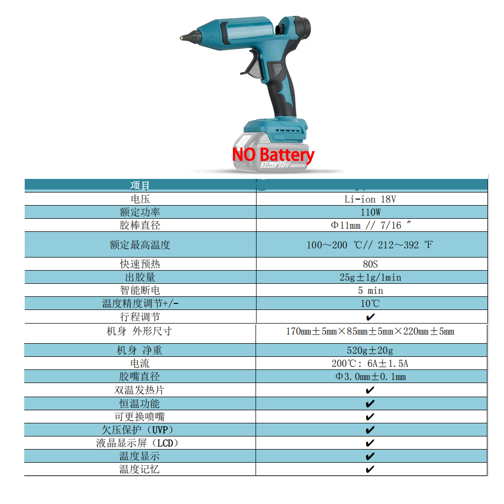 VILASTING Elektrikli Sıcak Tut - Hot Melt Glue Gun Cordless incelemesi ve fiyatı