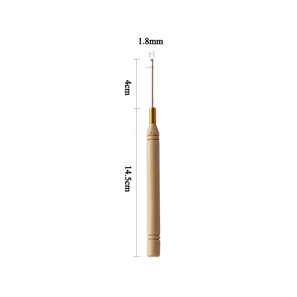 Ergonomik Ahşap Saplı Saç Uzat - Wooden Crochet Hooks Ergonomic Handle incelemesi ve fiyatı