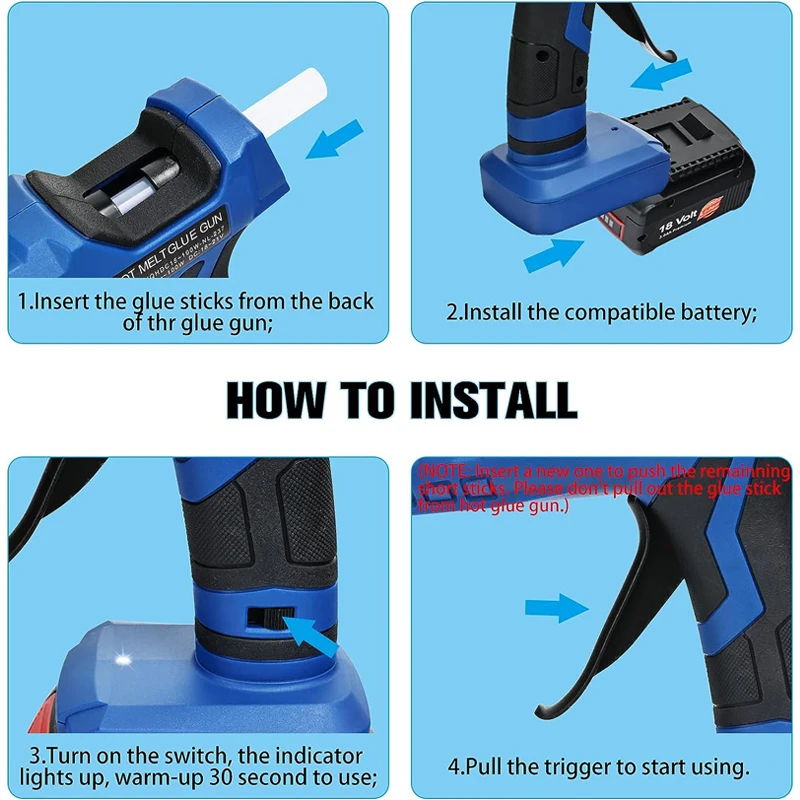 Bosch 18V/20V Li-ion Pil İçin  - Hot Melt Glue Gun Cordless incelemesi ve fiyatı