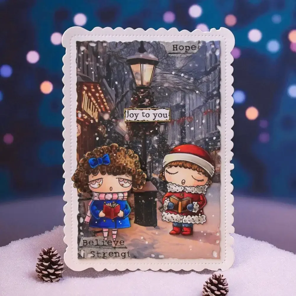 DIY Palyaço Şemsiyesi ve Küçük - Clear Silicone Stamps For Card Making incelemesi ve fiyatı