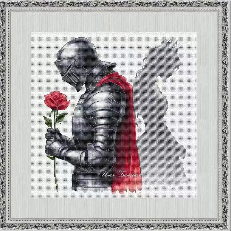 [[CC4971 - Aşık Şövalye] Yeni  - Cross Stitch Stamped Kits Beginners incelemesi ve fiyatı