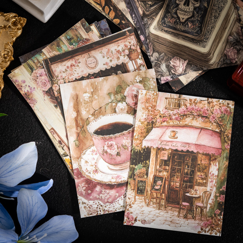 JIANQI 100 Adet Retro El Yapım - Vintage Junk Journal Scrapbooking Paper incelemesi ve fiyatı