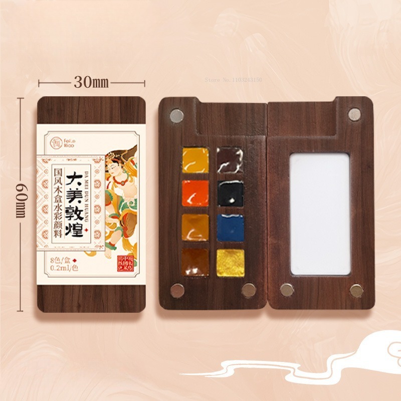Mini taşınabilir suluboya Pigm - Watercolor Paint Set Solid Pigment incelemesi ve fiyatı
