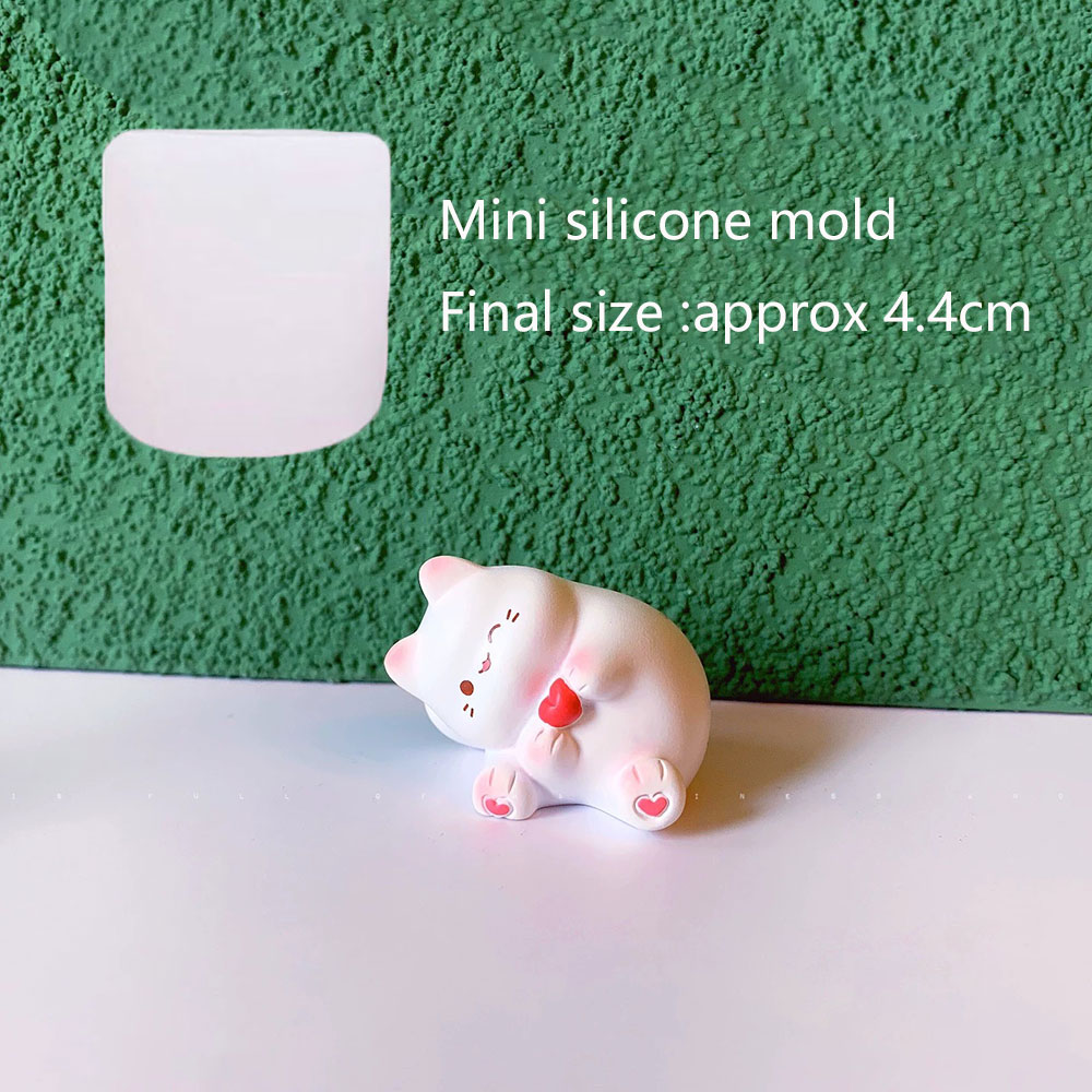 3D Kedi Silikon Kalıp Seti Alç - Silicone Epoxy Resin Molds Set incelemesi ve fiyatı