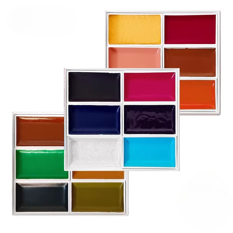 Japon Katı Suluboya Boya Seti  - Watercolor Paint Set Solid Pigment incelemesi ve fiyatı