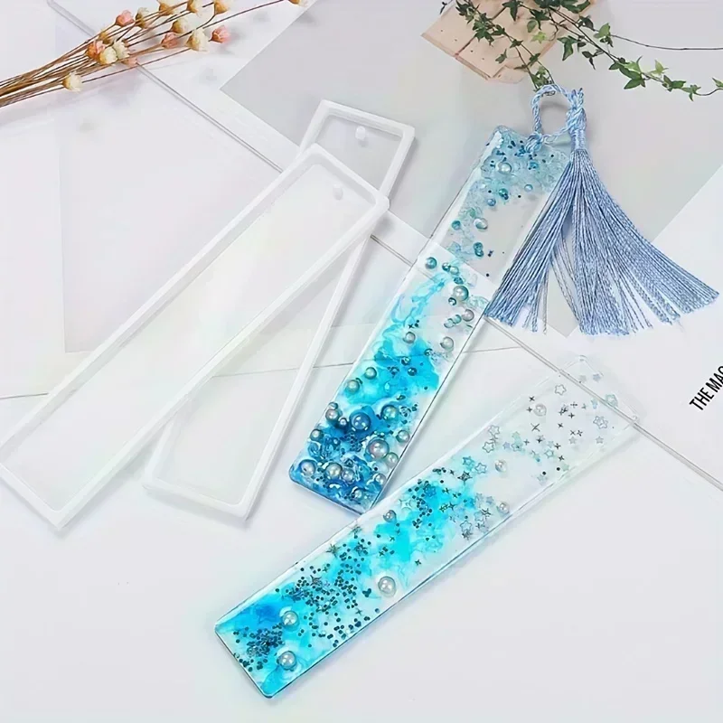 5 adet/takım DIY Dikdörtgen Kr - Silicone Epoxy Resin Molds Set incelemesi ve fiyatı