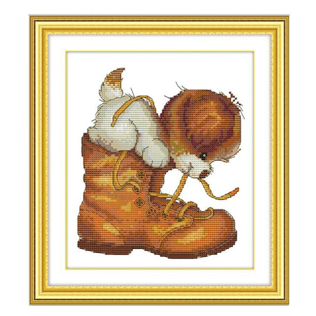 Damgalı Çapraz Dikiş Kitleri Ö - Cross Stitch Stamped Kits Beginners incelemesi ve fiyatı