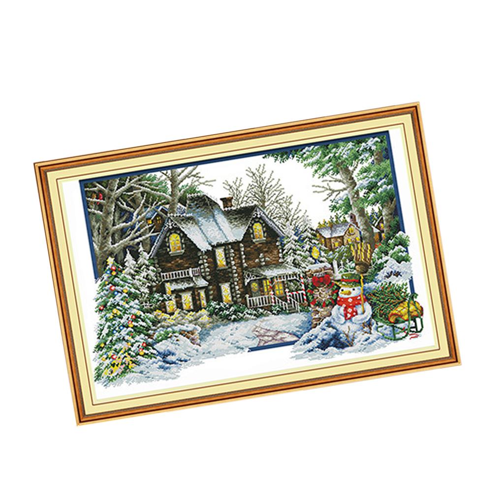 Önceden Baskılı Kış Desenli Na - Cross Stitch Stamped Kits Beginners incelemesi ve fiyatı