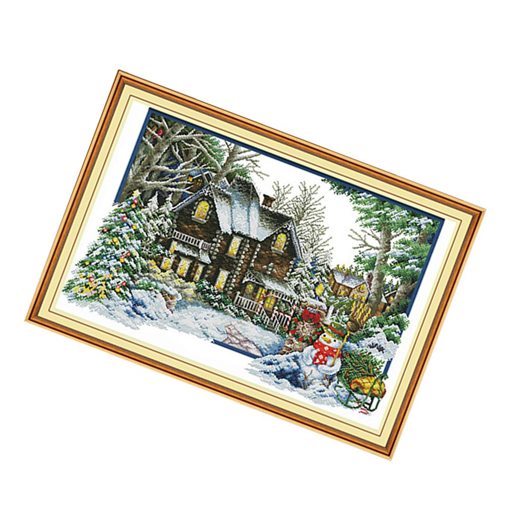 Önceden Baskılı Kış Desenli Na - Cross Stitch Stamped Kits Beginners incelemesi ve fiyatı
