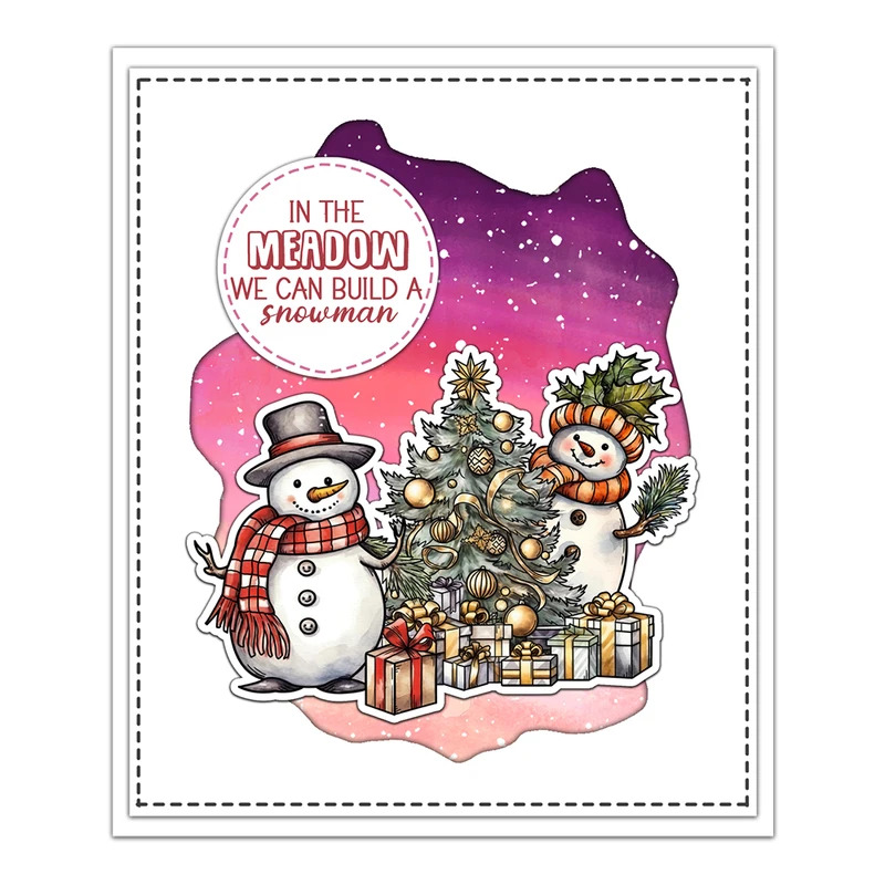 Kış Kardan Adam Noel Kesme Kal - Clear Silicone Stamps For Card Making incelemesi ve fiyatı