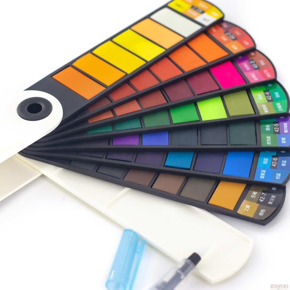 Katlanabilir Suluboya Boya Set - Watercolor Paint Set Solid Pigment incelemesi ve fiyatı